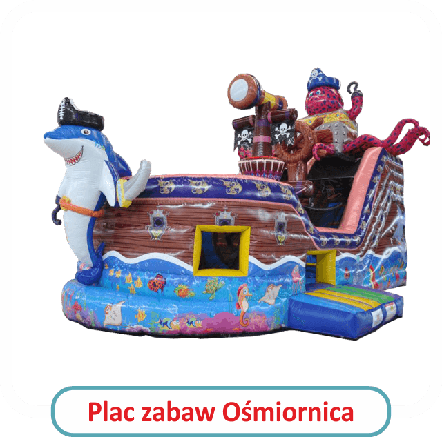 kraina_zabaw_plac_zabaw_osmiornica Nadmuchiwany plac zabaw Ośmiornica | Wynajem dmuchańców | Kraina Zabaw