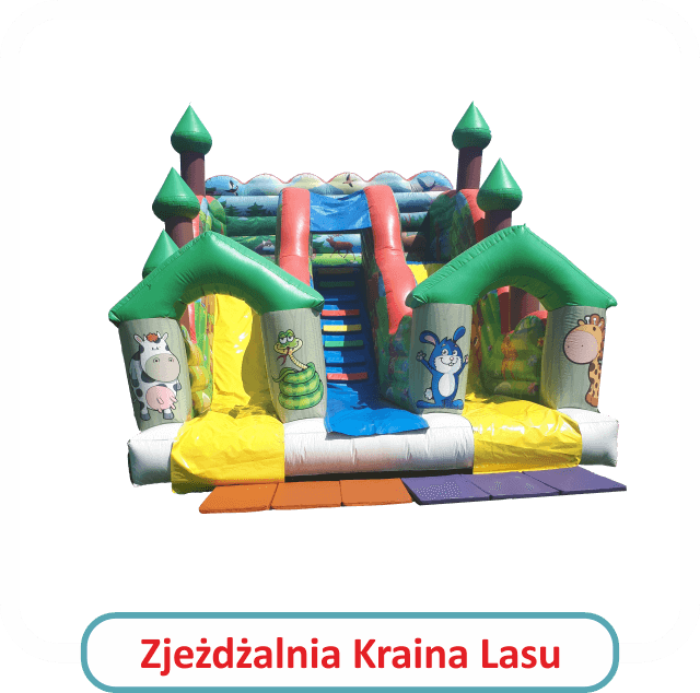 Zjeżdżalnia Kraina Lasu | Wynajem dmuchańców | Kraina Zabaw Zjeżdżalnia Kraina Lasu | Wynajem dmuchańców | Kraina Zabaw